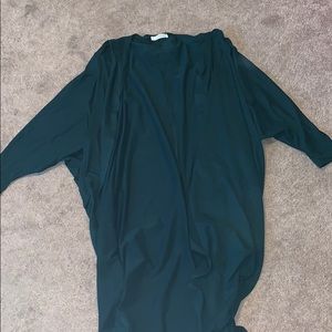 Green oversized cardigan/kimono